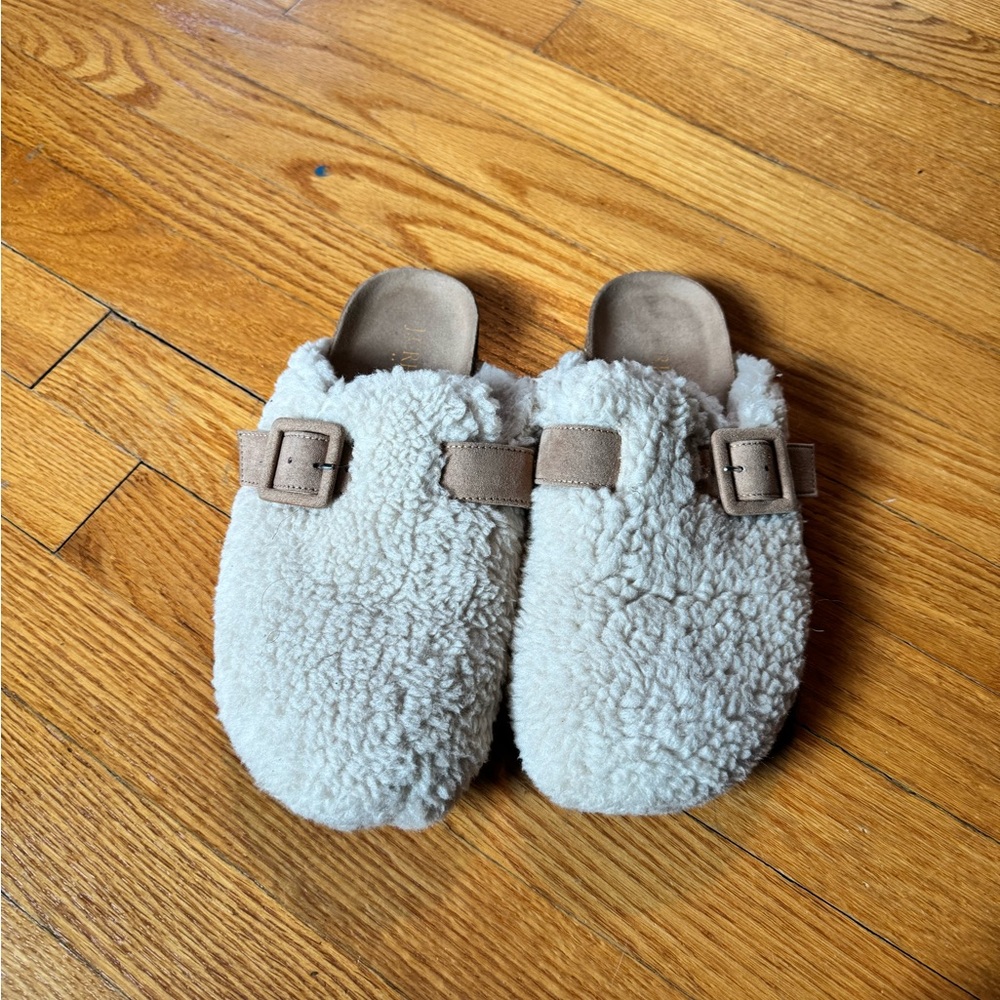 Jcrew factory fuzzy shoe